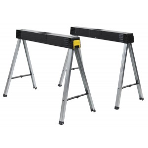 Козли складні STANLEY 101.7 x 75.8 x 12.5 см, алюміній-пластик, 2 шт