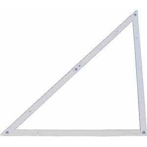 Кутник складаний будівельний 122см Х122см Х172см