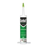 Герметик силіконовий універсальний SELSIL (Чорний) V310 мл.  [25]