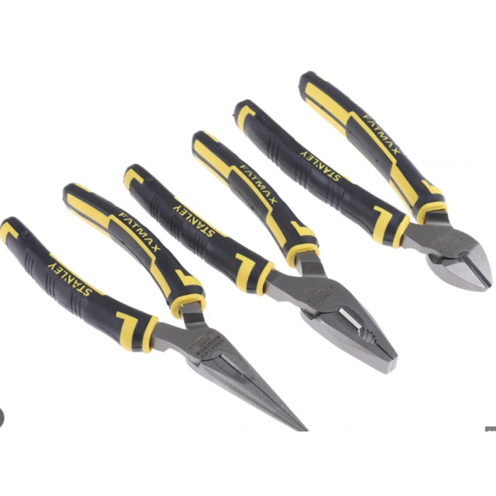 Набір із плоскогубців і гострозубців MaxSteel (3 предмети)