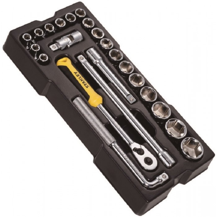 Набір инструментів 1/2" 23 шт,  Stanley