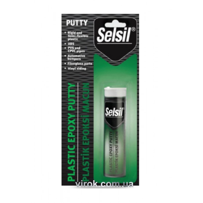 Шпаклівка до пластика SELSIL; 57 GR. [12]