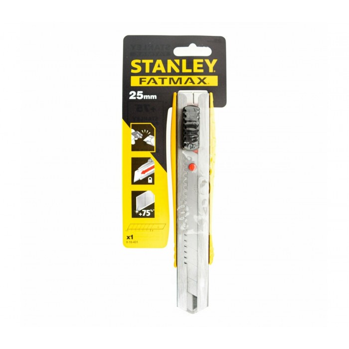 Ніж STANLEY "FatMax" з висувним лезом з сегментами : M= 25 мм