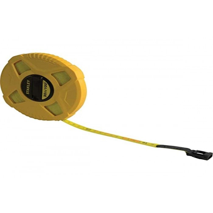 Рулетка 30 м х 12,7 мм скловолоконна стрічка