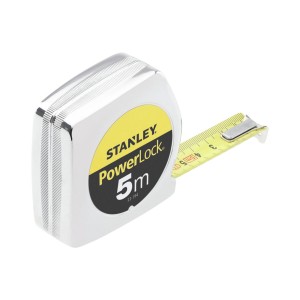 Рулетка STANLEY POWERLOCK 5м х 19мм армована стрічка. пластикова (0-33-194)