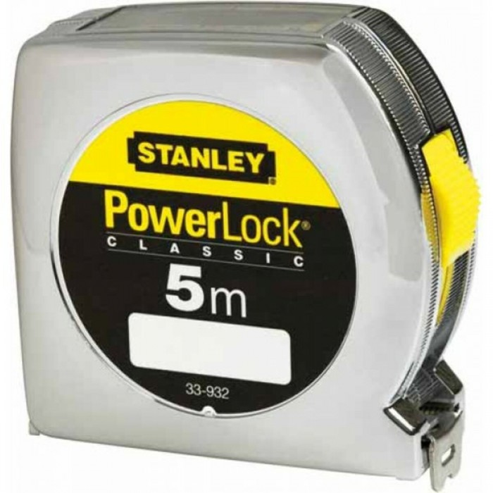 Рулетка STANLEY POWERLOCK 5м/19 мм. панорамна