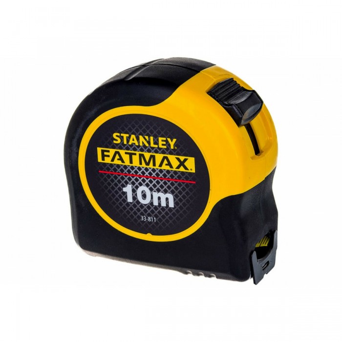 Рулетка STANLEY "FatMax Blade Armor" : L= 10 м x 32 мм, сталева стрічка з покр. Blade Armor