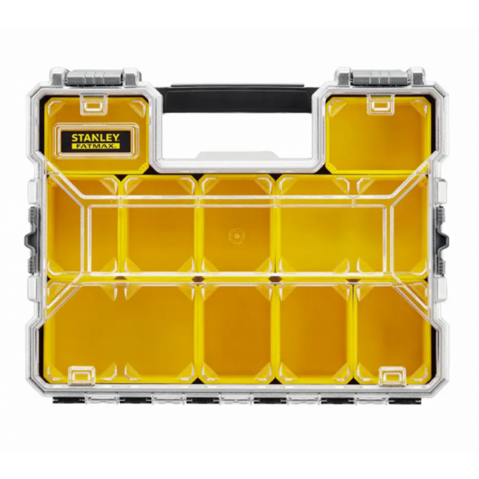 Органайзер "FatMax Deep Pro Plastiс Latch" пластмас. вологостійкий з метал. замками 44,6х7,4х35,7 см