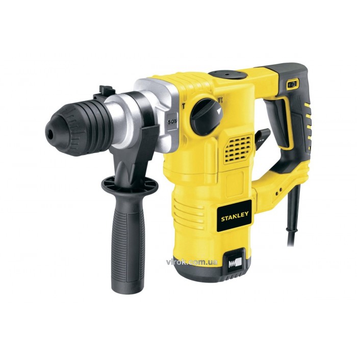 Перфоратор мережевий SDS+ STANLEY : P= 1250 Вт. J= 3,5 Дж. в кейсі