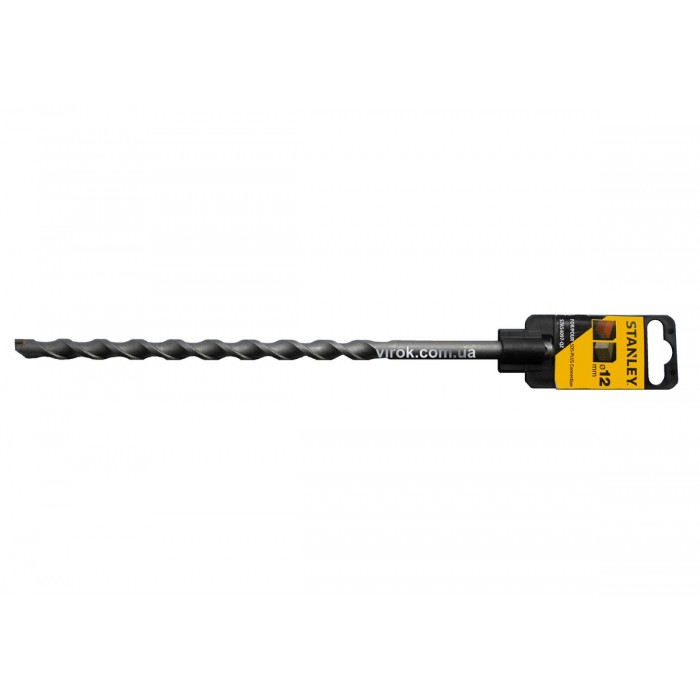 Свердло по бетону, каменю (бур) STANLEY : SDS+, Ø= 12 x 260 /150 мм