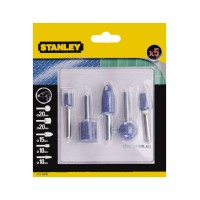 Набір насадок абразивних шіфувальних STANLEY для дриля. 5 Од.