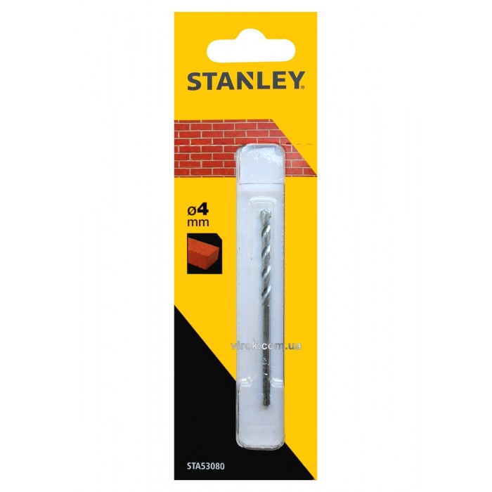 Свердло по цеглі STANLEY : Ø= 4 x 75 /40 мм