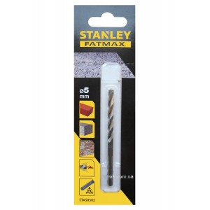 Свердло по цеглі STANLEY FATMAX : Ø= 5 x 85 /45 мм