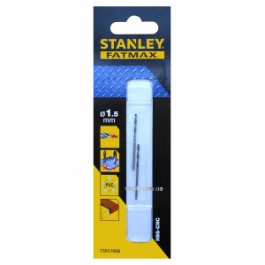 Свердло універсальне швидкісне STANLEY : Ø= 1,5 мм. (метал/дерево/пластик)