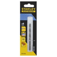 Свердло універсальне швидкісне STANLEY : Ø= 5 мм. HSS-CNC. l= 86/52 мм (метал/дерево/пластик)