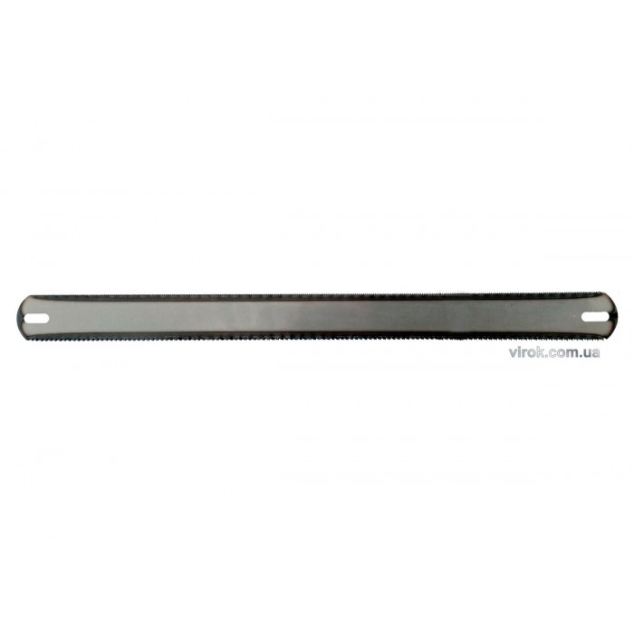 Полотно по металу дереву VIROK 8/24TPI. 300x12,5x0,6 мм. для ножівки двостороннє. уп. 72 шт.