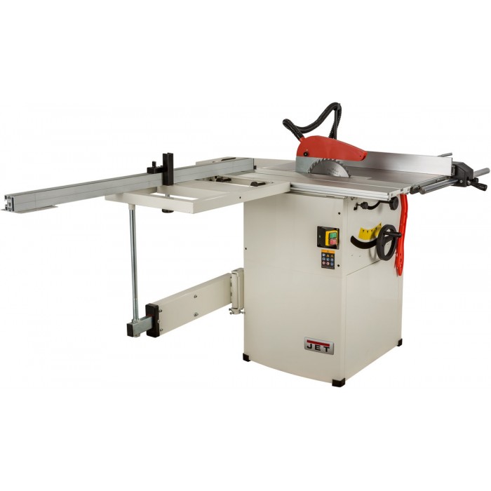 (DW) Циркулярна пила JET JTS-600XT : 400В 2.5(2) кВт, роб 80х35+40x27см, диск Ø=250/30 мм,(к-т 3шт)