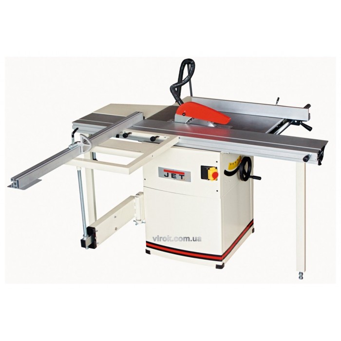 (DW) Циркулярна пила JET JTS-600XM : 230В 2.5(1,5)кВт, роб. 80х35+40x27см, диск Ø=250/30мм,(к-т 3шт)