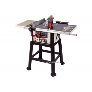 Циркулярна пила JET JBTS-10 : 230В, 1,7 кВт, роб.зона460х710 мм, диск Ø=254/30мм, нах. 0-45°, (2 М)