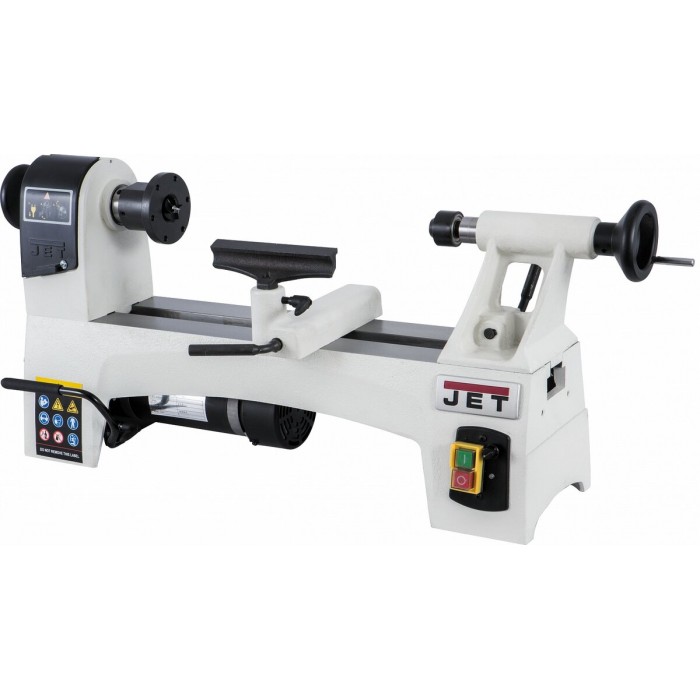 (DW) Токарний верстат по дереву JET JWL-1015VS : 0,6(0,46)кВт. рег. обертів. загот. Ø=250/185 мм