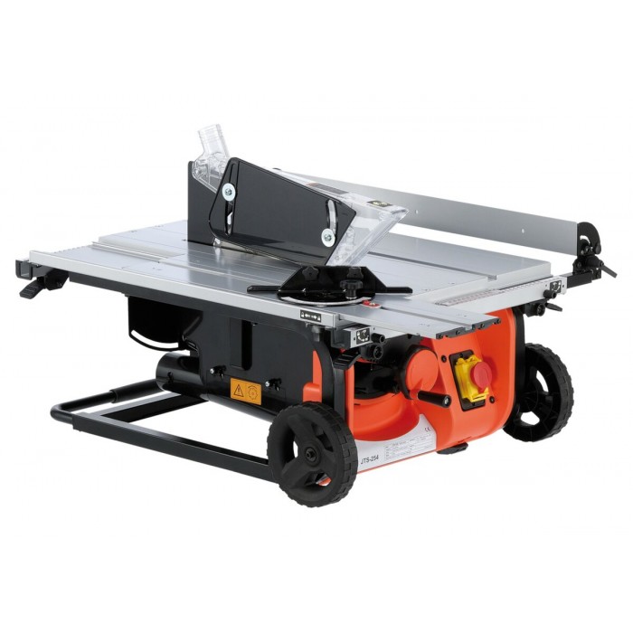 (DW)Циркулярна пила JET JTS-254-M : 230 В,1,8 кВт, роб.зона- 640х 495 мм,диск Ø=254/30 мм,нах. 0-45°