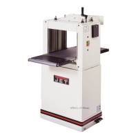 (DW) Рейсмусовий верстат JET JPM-13 400 В, 2.8 (1.5) кВт; з 3 ножі 332х19х3 мм,брус- 330х250мм