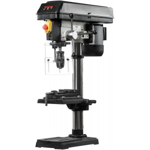 (DW) Свердлильний верстат настільний JET JDP-10M : 230В 0,4(0,25) кВт. сверда Ø≤ 16 мм; MK-2 12шв.