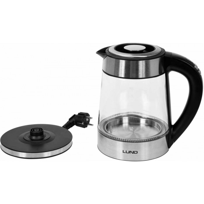 Електрочайник LUND з термостатом LED 1,7 л