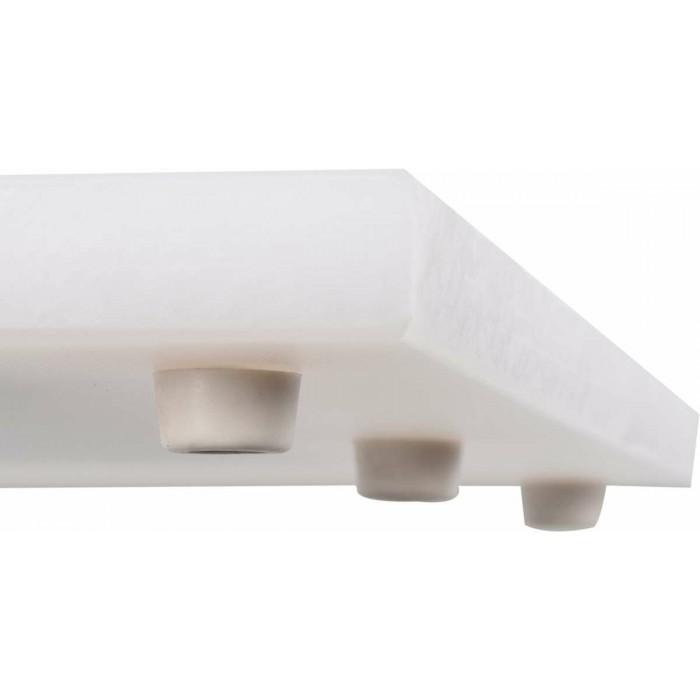 Дошка для нарізання кухонна, біла; 500х 340х 20 мм