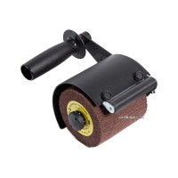 Адаптер для сатинування та матування плоских поверхонь, з додатковим роликом, для кутової шліфмашини