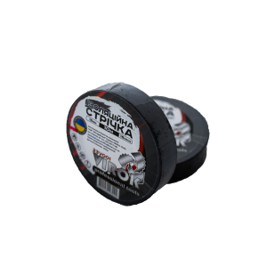 Стрічка ізоляційна VIROK : 15 мм х 10 м x 0,18 мм ЧОРНА [15/240]