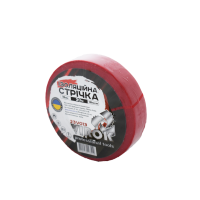 Стрічка ізоляційна VIROK : 18 мм 20 м x 0,18 мм ЧЕРВОНА [156]