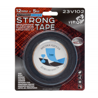 Стрічка автомобільна 2-стороння VIROK Strong Tape; 12 мм х 5 м [10]