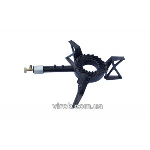 Плита газова однокамфорна переносна з краном на трьох ніжках ,тиск газу 2/37 мБар , 544г/год-7,5кВт