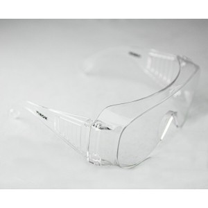 Окуляри захисні VIROK полікарбонат, прозорі ,покриття від запотівання та подряпин,відкриті (72)
