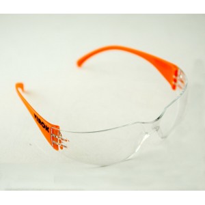 Окуляри захисні VIROK полікар+пласт,прозорі ,покриття від запотівання та подряпин,відкриті (60)