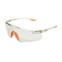 Окуляри захисні VIROK полікарбонат, затемнені ,покриття від запотівання та подряпин,відкриті (60)