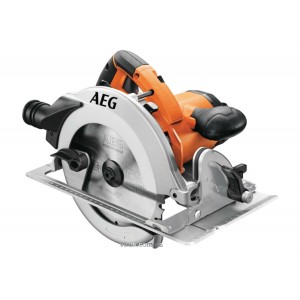 Пила дискова мережева AEG : 1600 Вт, Ø= 190/30 мм, 0-45°, глибина різу-64/47 мм (KS66-2)