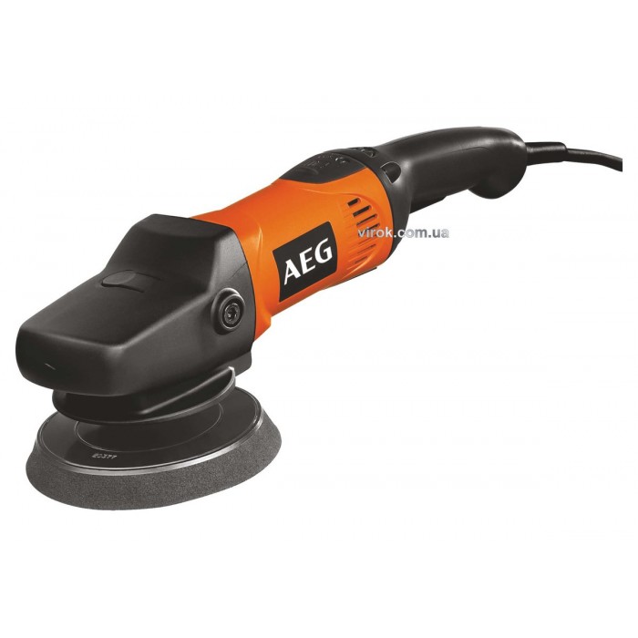 Полірувальна машина AEG; 1200 Вт, диск Ø= 150 мм, 2500 об/хв, шпиндель з різьбою М14 (PE150)