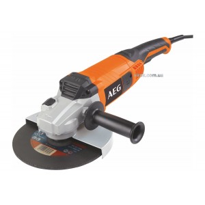 Шліфмашина кутова мережева AEG : Ø= 230 мм, 2200 Вт, 6600 об/хв