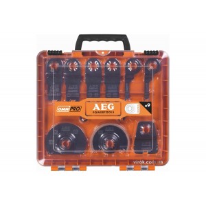 Набір різальних полотен до реноваторів OMNI AEG : 9 шт. в футлярі