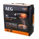 Шуруповерт-дриль акумул. AEG : 2 x Li-Ion 18 В, 2 Агод, патрон Ø≤13 мм (сталь) в футлярі