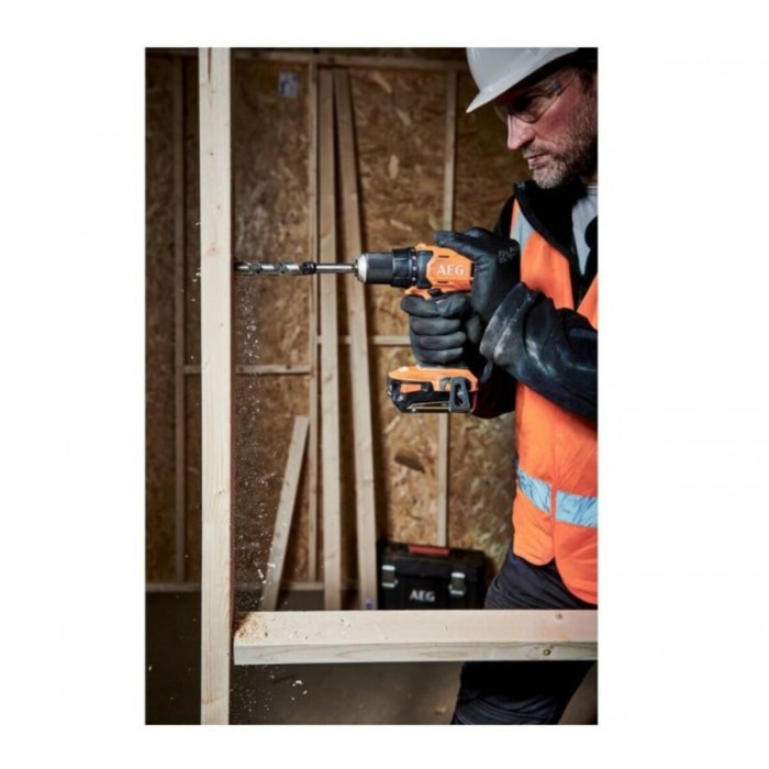 Шуруповерт-дриль акумул. AEG : 2 x Li-Ion 18 В, 2 Агод, патрон Ø≤13 мм (сталь) в футлярі