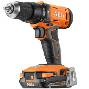 Шуруповерт-дриль ударний акумул. AEG: 2 x Li-Ion 18В, 2 Агод, 60 Нм патрон Ø≤13 мм (сталь) в футлярі