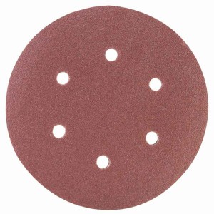 Круг шліфувальний самозачепний 6 отворів NINJA : Ø150 мм. Р40. універсальний Уп. 5 шт. [50]