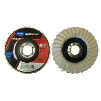 Диск пелюстковий полірувальний NORTON  Ø= 115/22,2 мм. фетровий для  нержавіючої сталі,