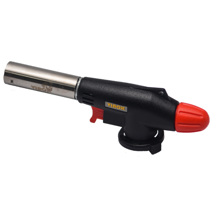 Пальник газовий VIROK з цанговим (швидким) з'єднанням. Piezo [50/4]