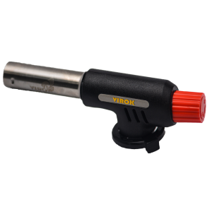 Пальник газовий VIROK з різьбовим (7/16) з'єднання. Piezo,[50/4]