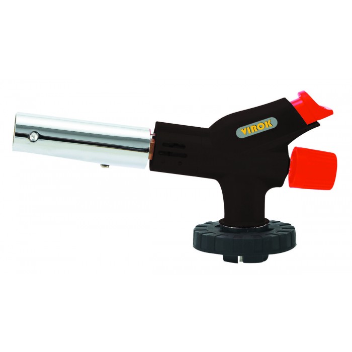 Пальник газовий VIROK з цанговим (швидким) з'єднанням, Piezo ceramic