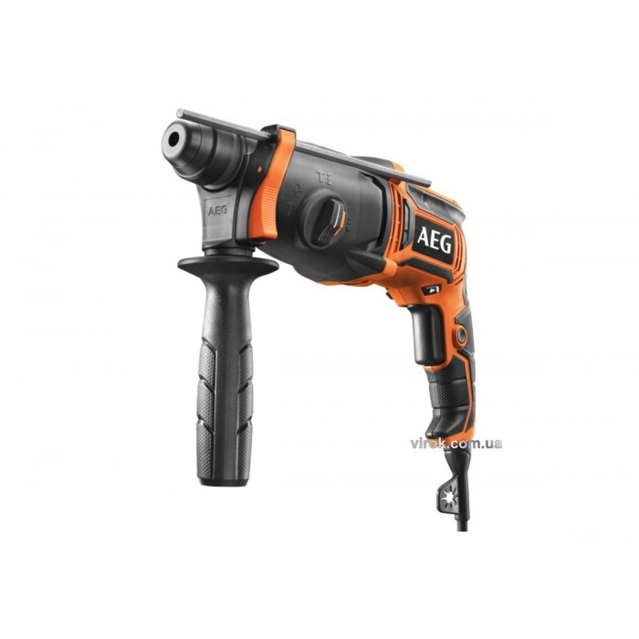 Перфоратор мережевий SDS+ AEG: 800 Вт, 2.4 Дж, 4500 уд/хв, Ø≤ 24мм (бетон) (4935451555)